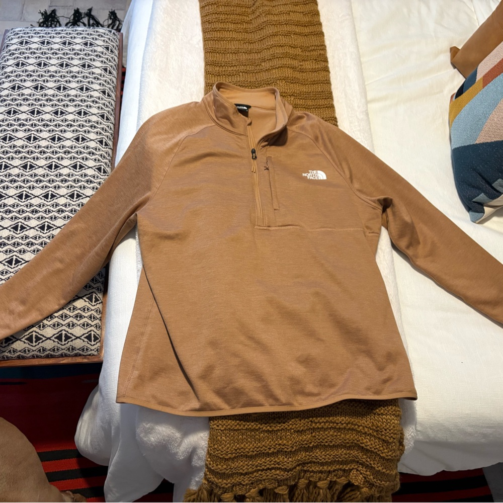 North face men’s Half zip fleece XL